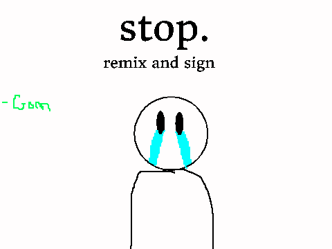 stop.