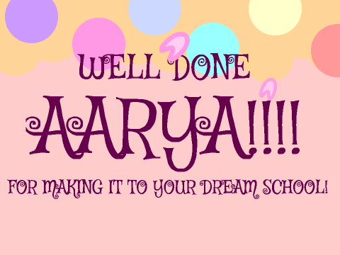 WELL DONE AARYA
