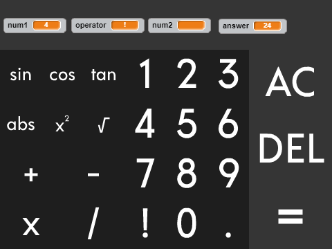 calculator app!