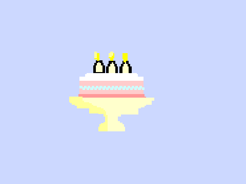 Cake Pixel Art