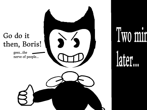 bendy art contest entry