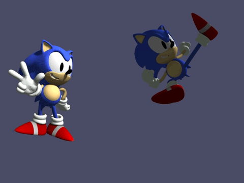 Classic Sonic Sprite Animation!!