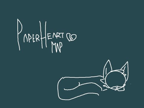 Paper Heart MAP open
