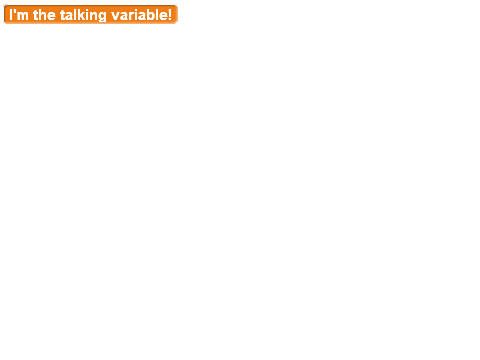 The Talking Variable!