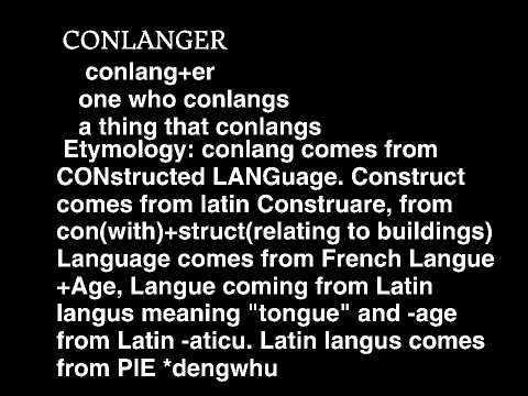 Conlanger