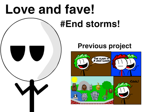 I hate storms.