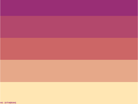 Dithering