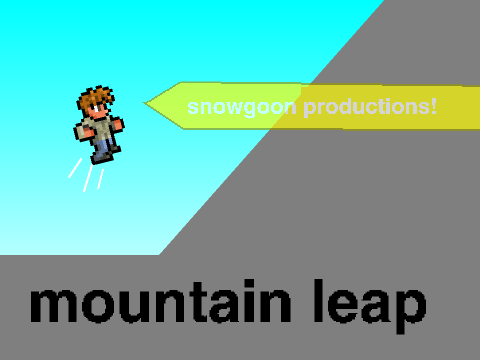 mountain leap
