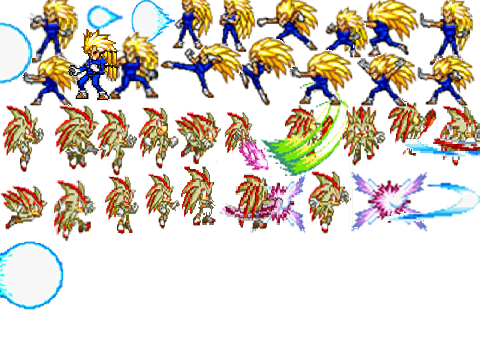 shadow vs vegeta scene creator