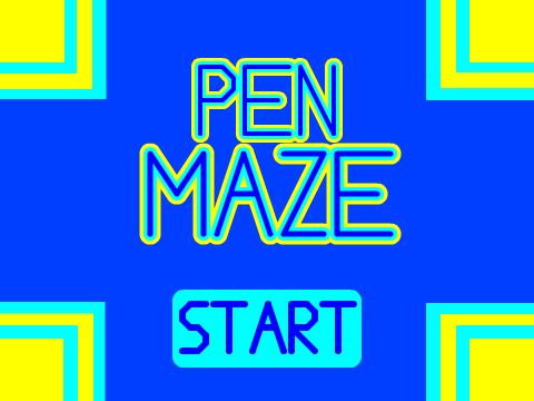 Pen maze game