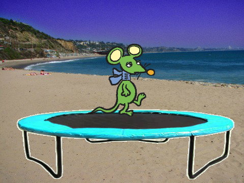 plage trampo mouse