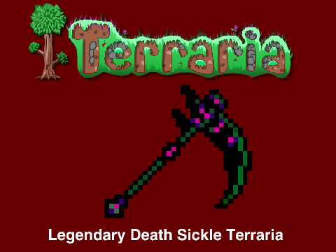 Death Sickle Pixel Art