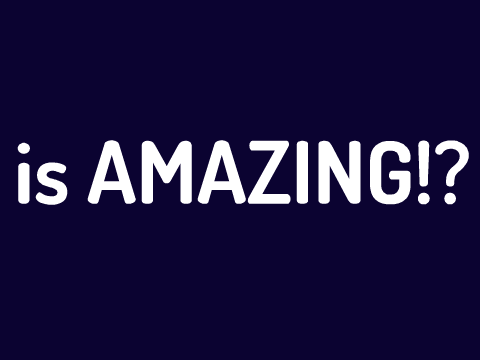 is AMAZING!?