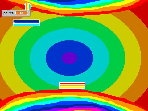 rainbow pong