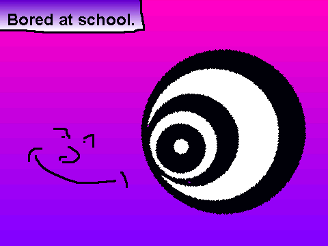 Bored at school
