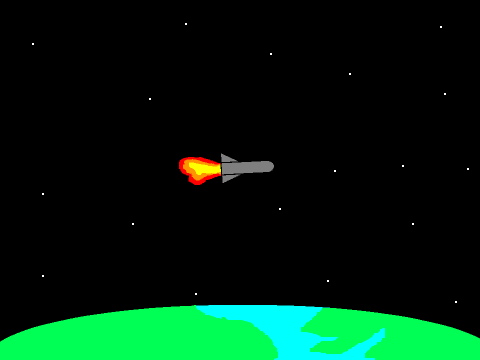 Drawing of a Rocket