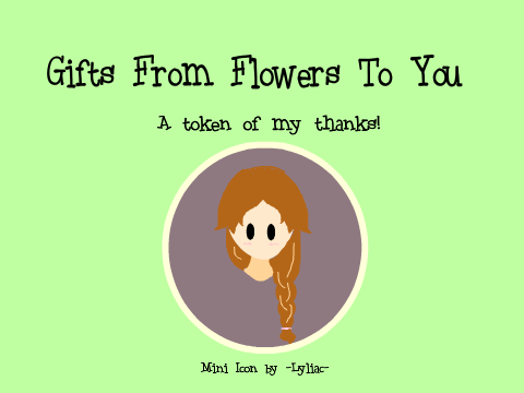 Gifts From Flowers To You - Thank you!