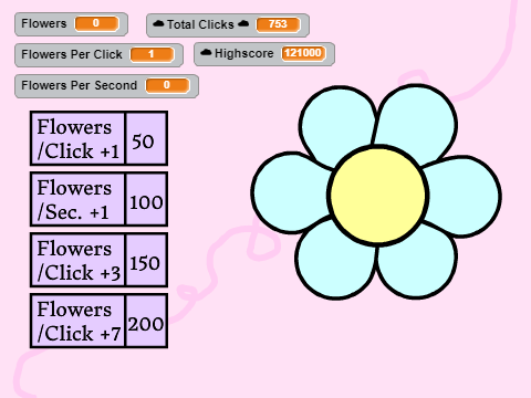 Flower Clicker