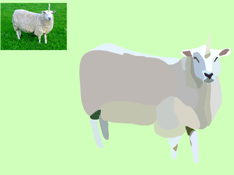 Sheep Block Shade