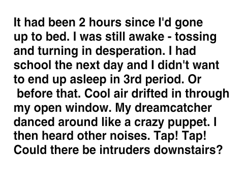 My Entry to the writing contest