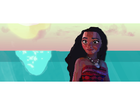 Moana! - First Blockshade!