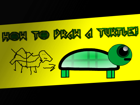 How to draw turtle!