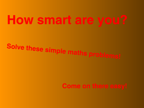 Quiz Break!