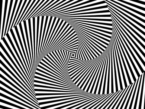 Illusion Spiral Art