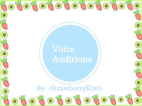 Voice auditions! OPEN remix