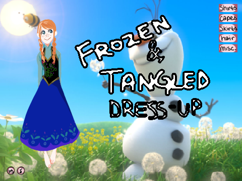 ☆FROZEN & TANGLED DRESS UP☆