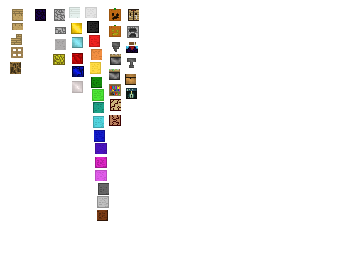 mineceraft blocks for blueambs