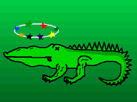 Dizzy Alligator for ohiostate02