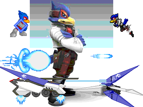 Falco sprites
