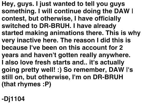 Announcement