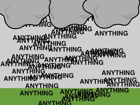 Make it rain ANYTHING you want! remix