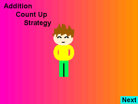 Addition Count Up Strategy