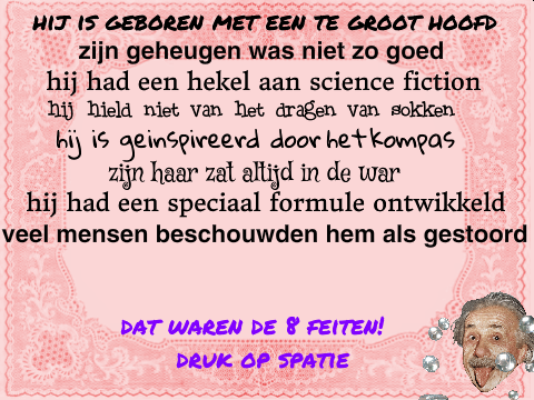 Albert Einstein: *DUTCH PRESENTATION*