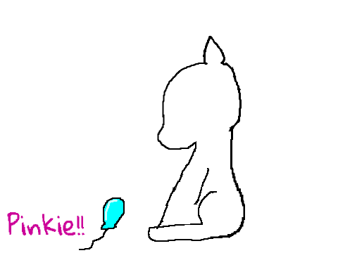 Pinkie-Pie drawing 