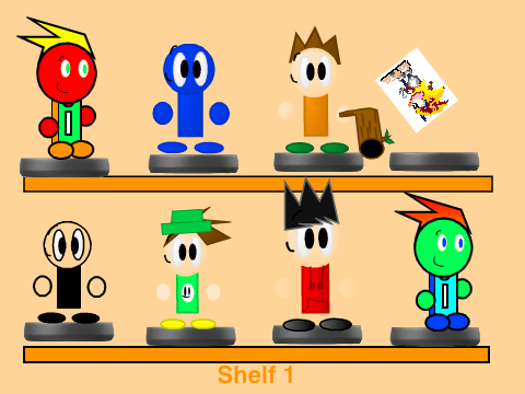 The Scratch Amiibo Shelf - 62 left remix