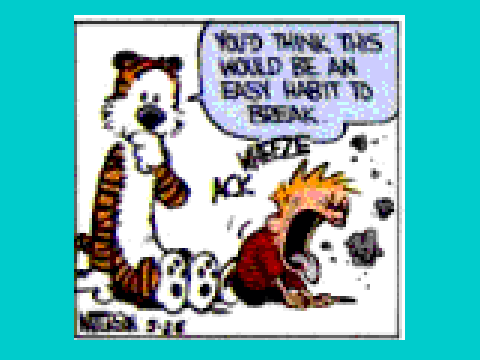 When Calvin Smokes
