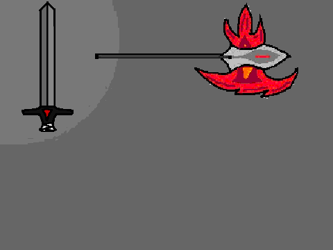 Add your weapon hanging on the wall!