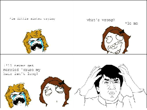 Le Little Sister Crying