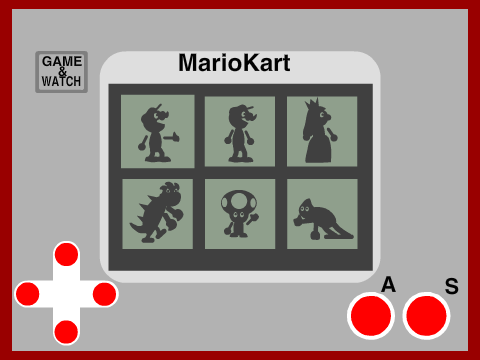 Mario Kart Game & Watch