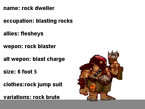 rock dweller profile