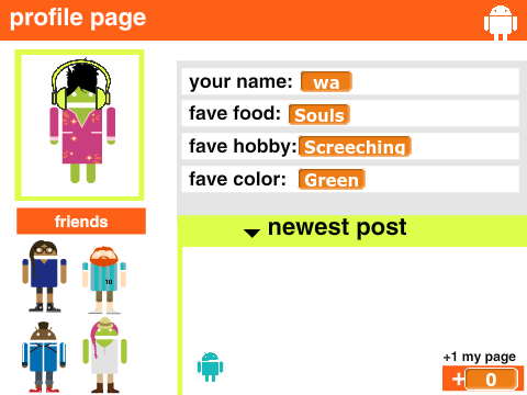 Proofile Page Starter Projict reckmox