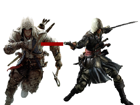 Assassin's Creed-Connor and Edward