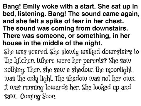 Writing Contest Entry
