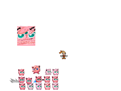 jigglypuff sprite's  2