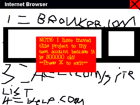 Internet Browser - !THIS IS AN OLD PROJECT! remix