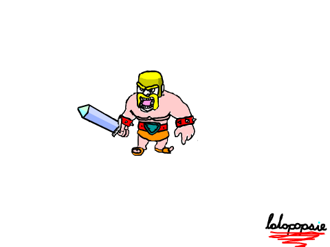 barbarian sprite for 21vanph